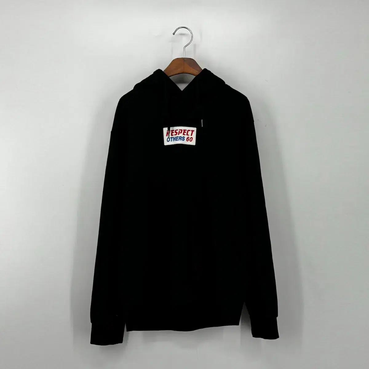 행텐 후드티셔츠 (M size / BLACK)