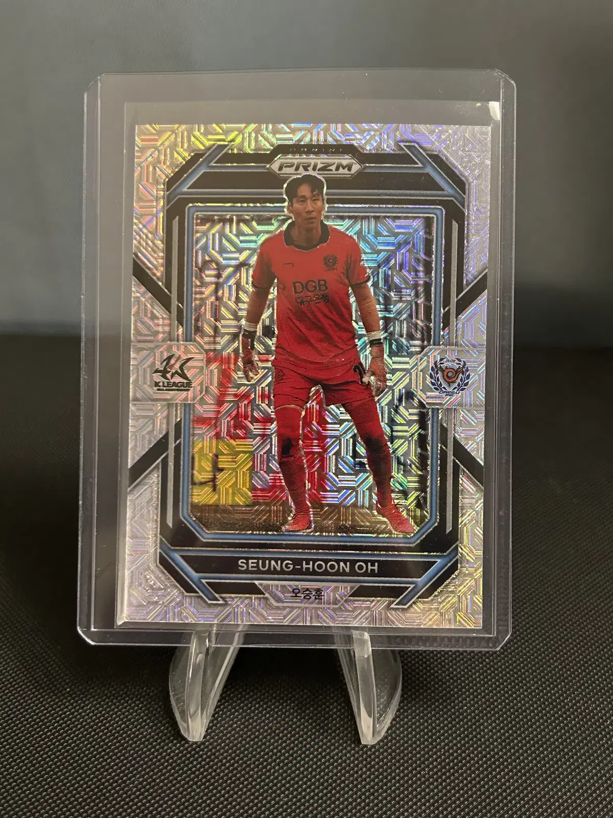 Daegu FC Oh Seunghun 25 limited imitation prism kard