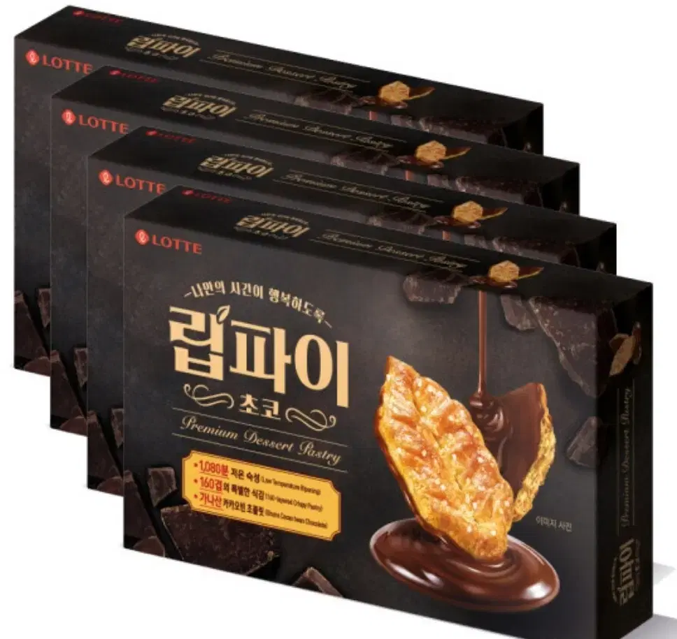 립파이 초코 132g 4박스