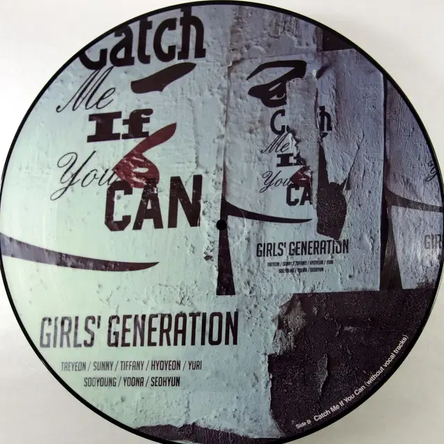 소녀시대 Catch me if you can 픽쳐 LP