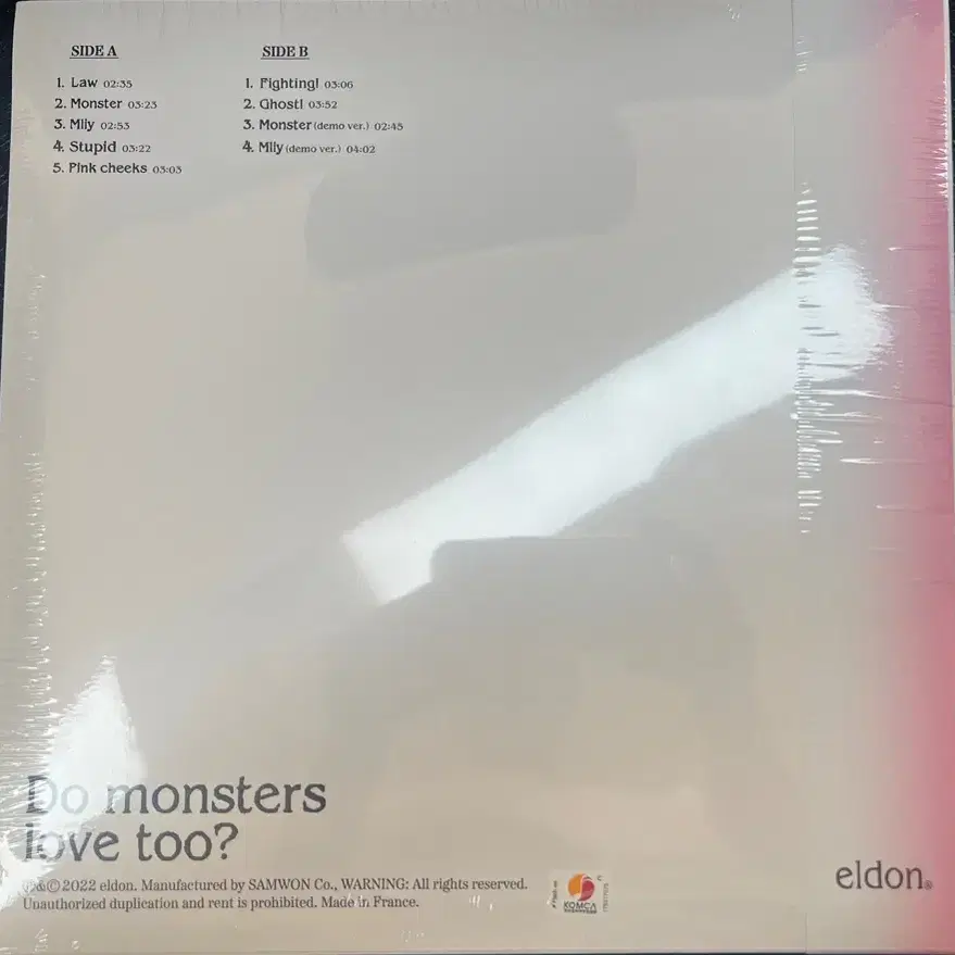 Eldon - Do monsters love too LP