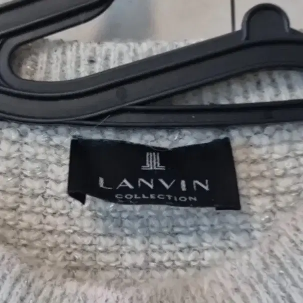 랑방)LANVIN 알파카 모 니트 프리사이즈