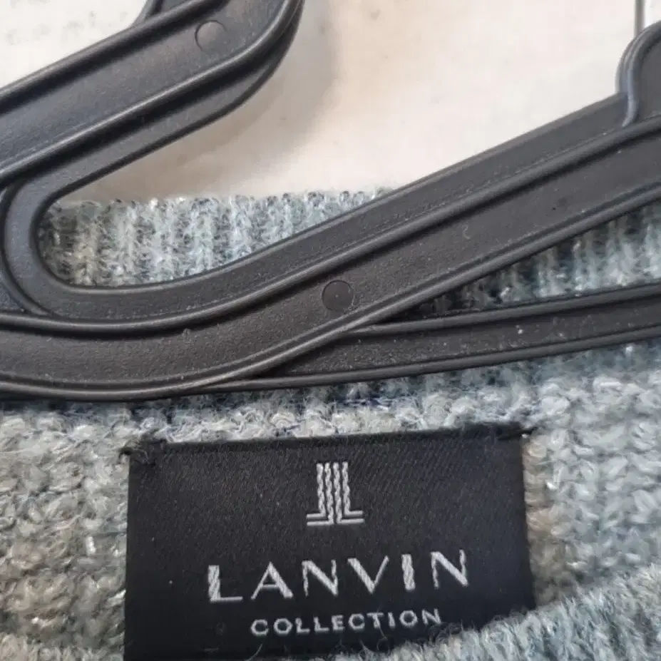 랑방)LANVIN 알파카 모 니트 프리사이즈