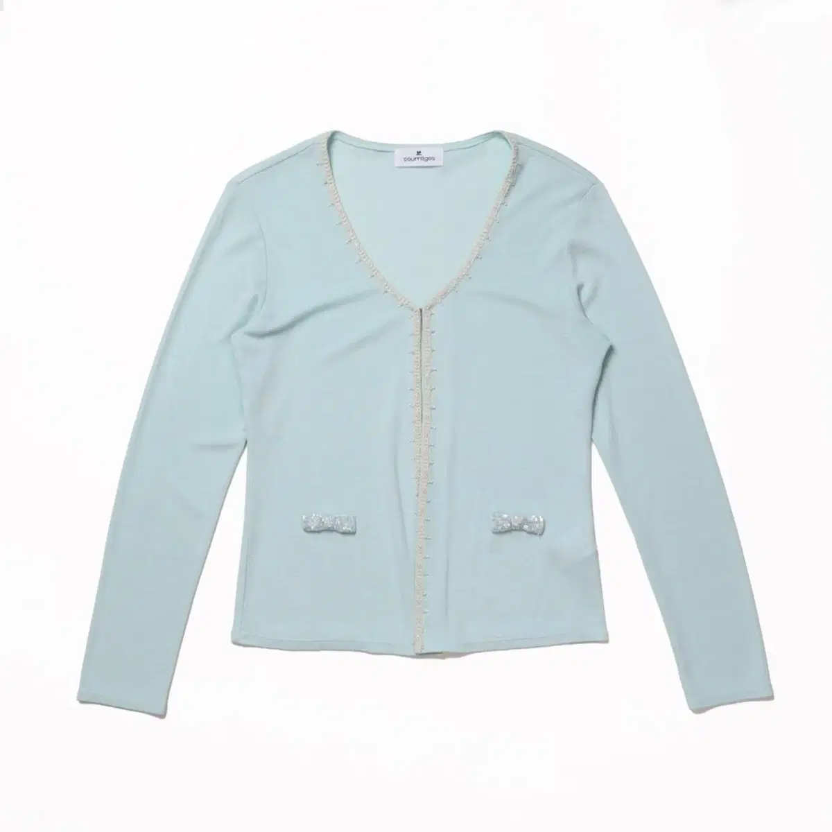 Courreges Ribbon Cardigan