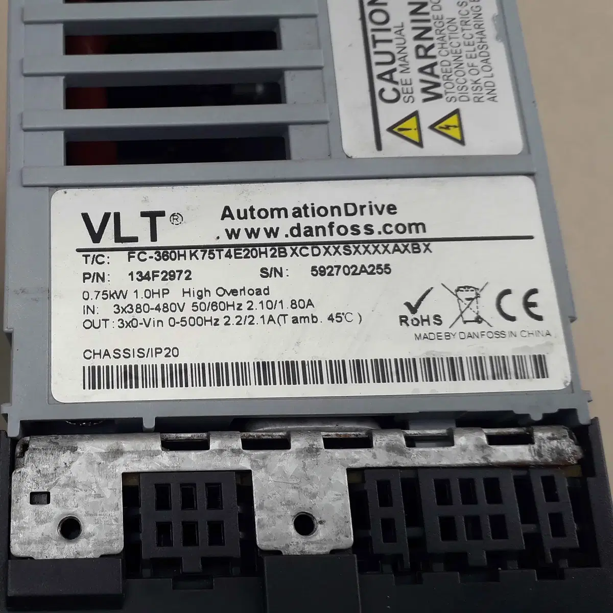 AutomationDrive VLTdanfoss FC-360HK CC49