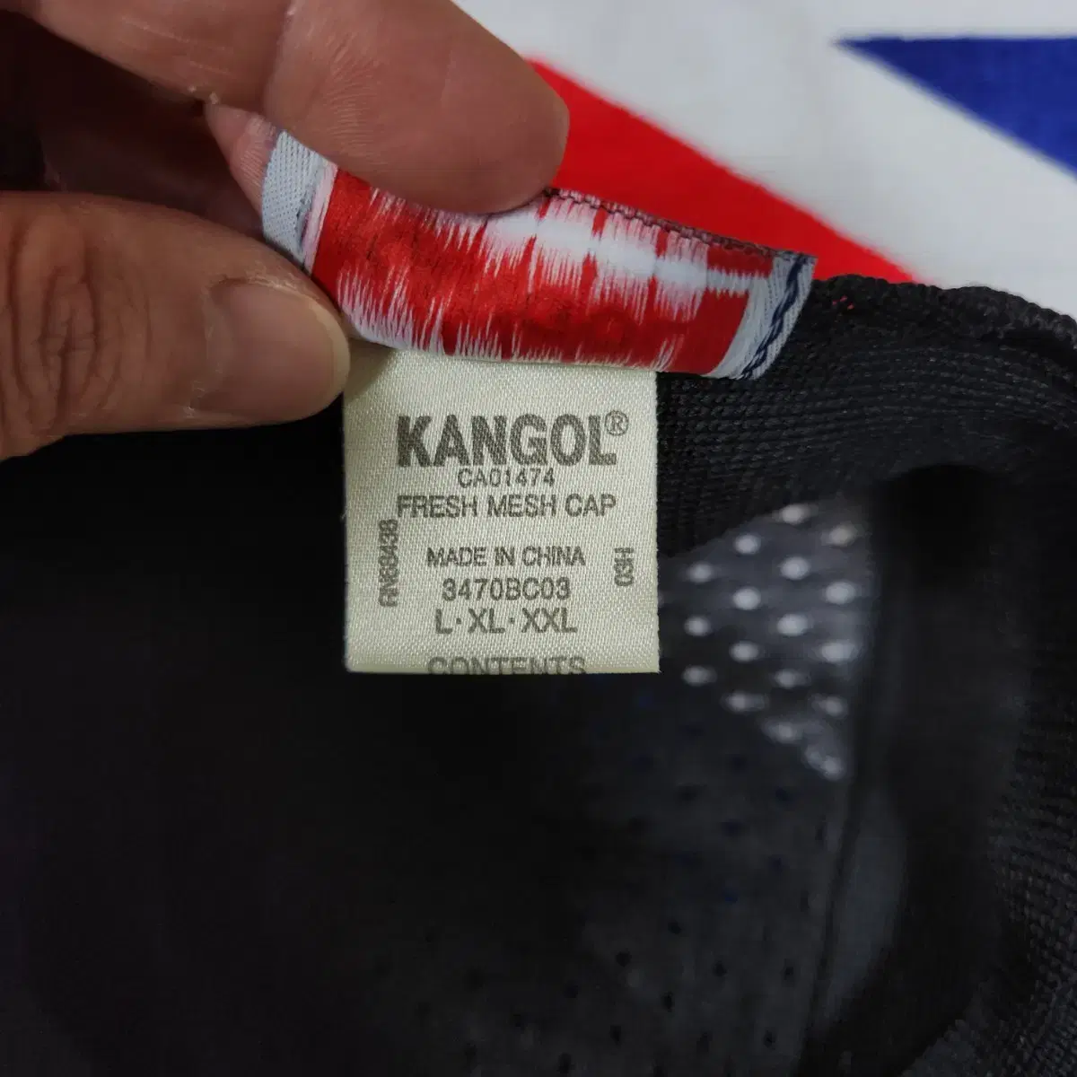 [L]캉골(KANGOL) 메쉬 헌팅캡/모자