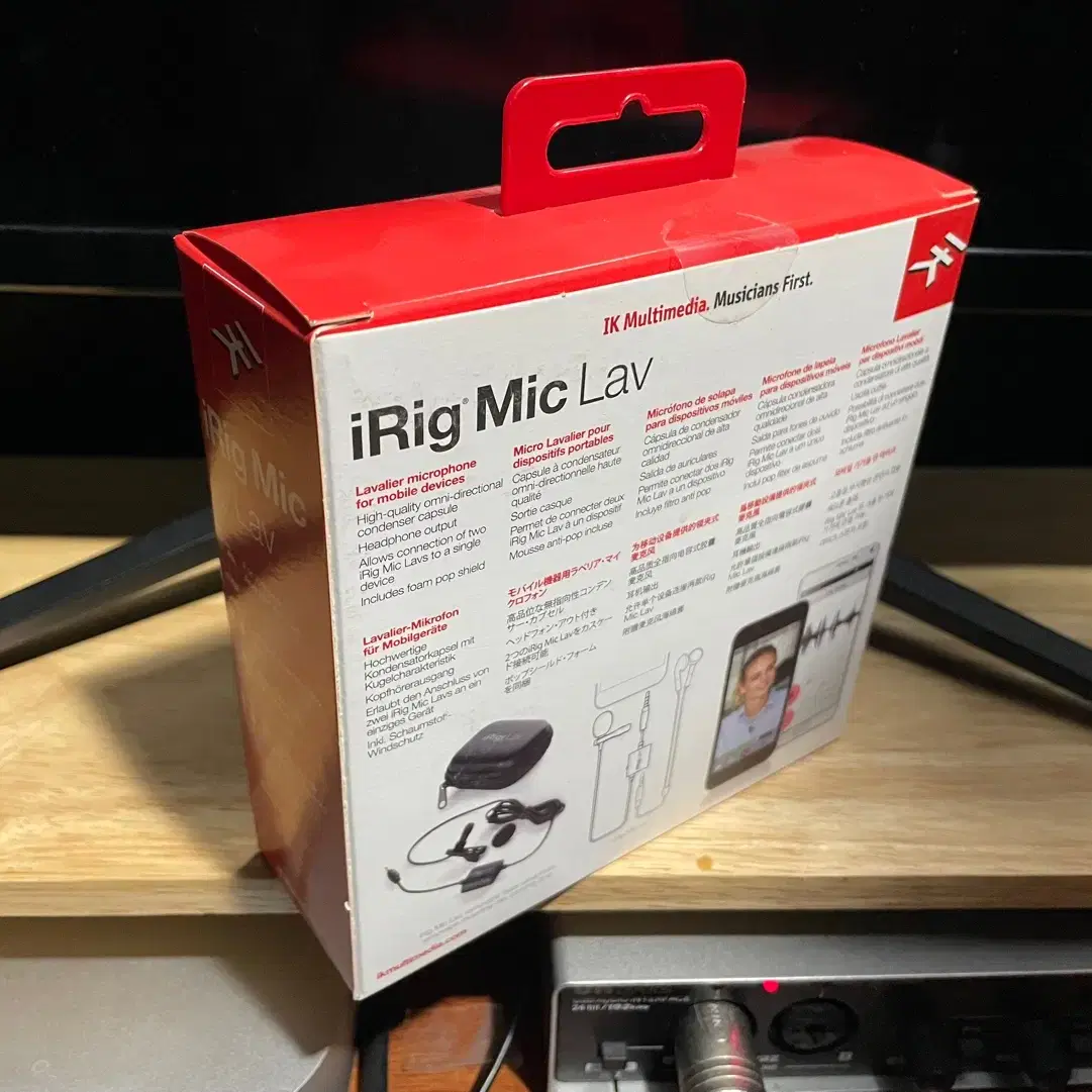 핀마이크 IK Multimedia iRig Mic Lav 새거 팝니다