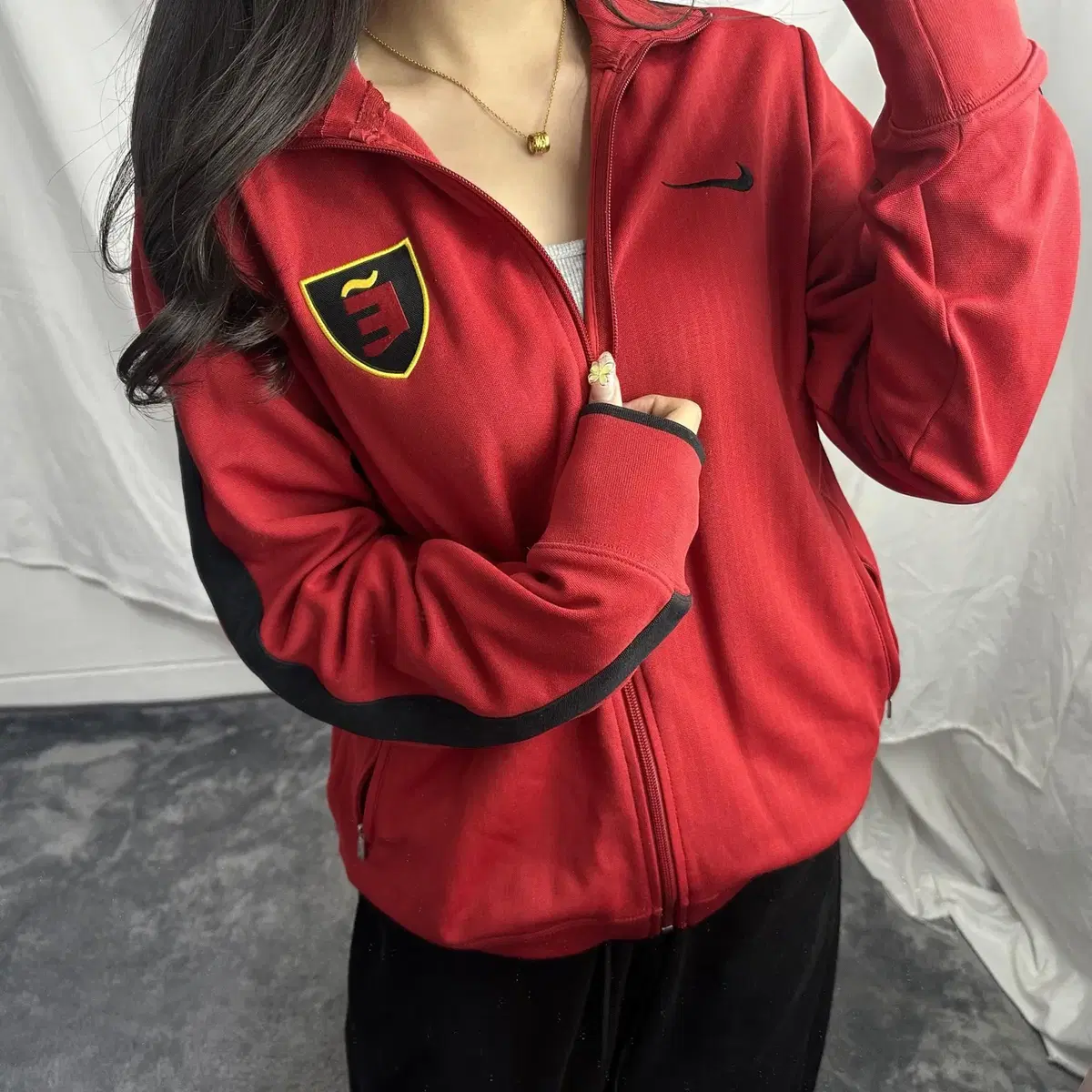 Nike Aespa National Team Red Rare Jersey Zip Up (XL)