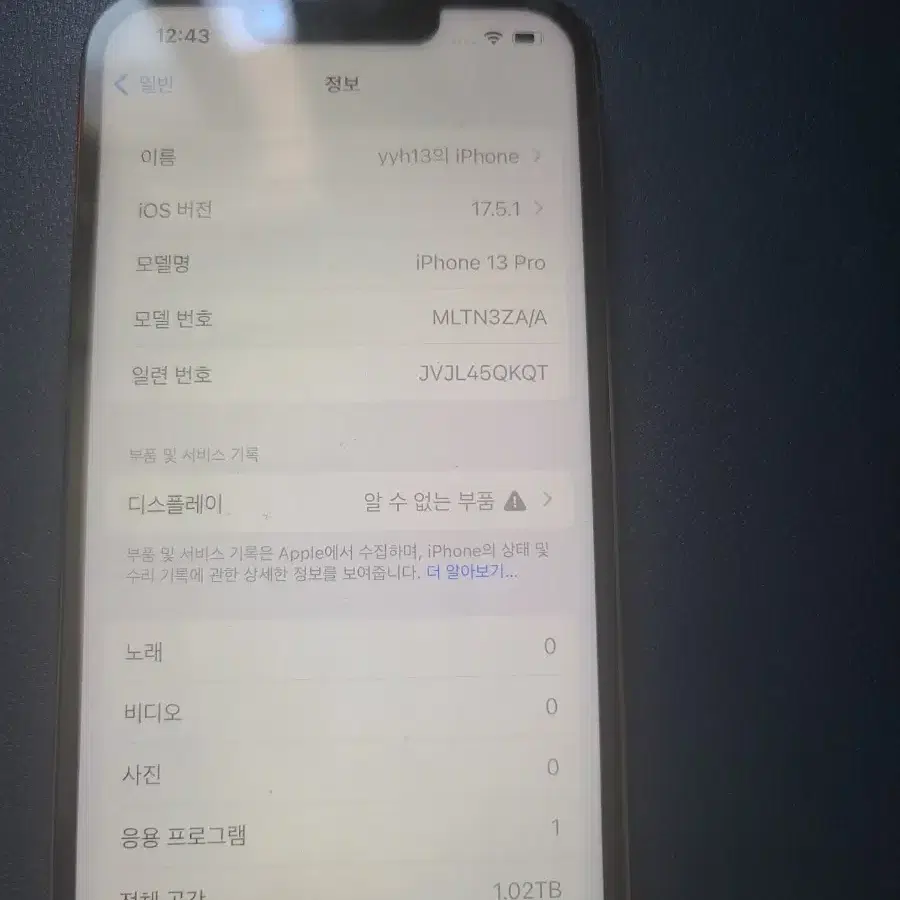 아이폰 13 pro 1tb