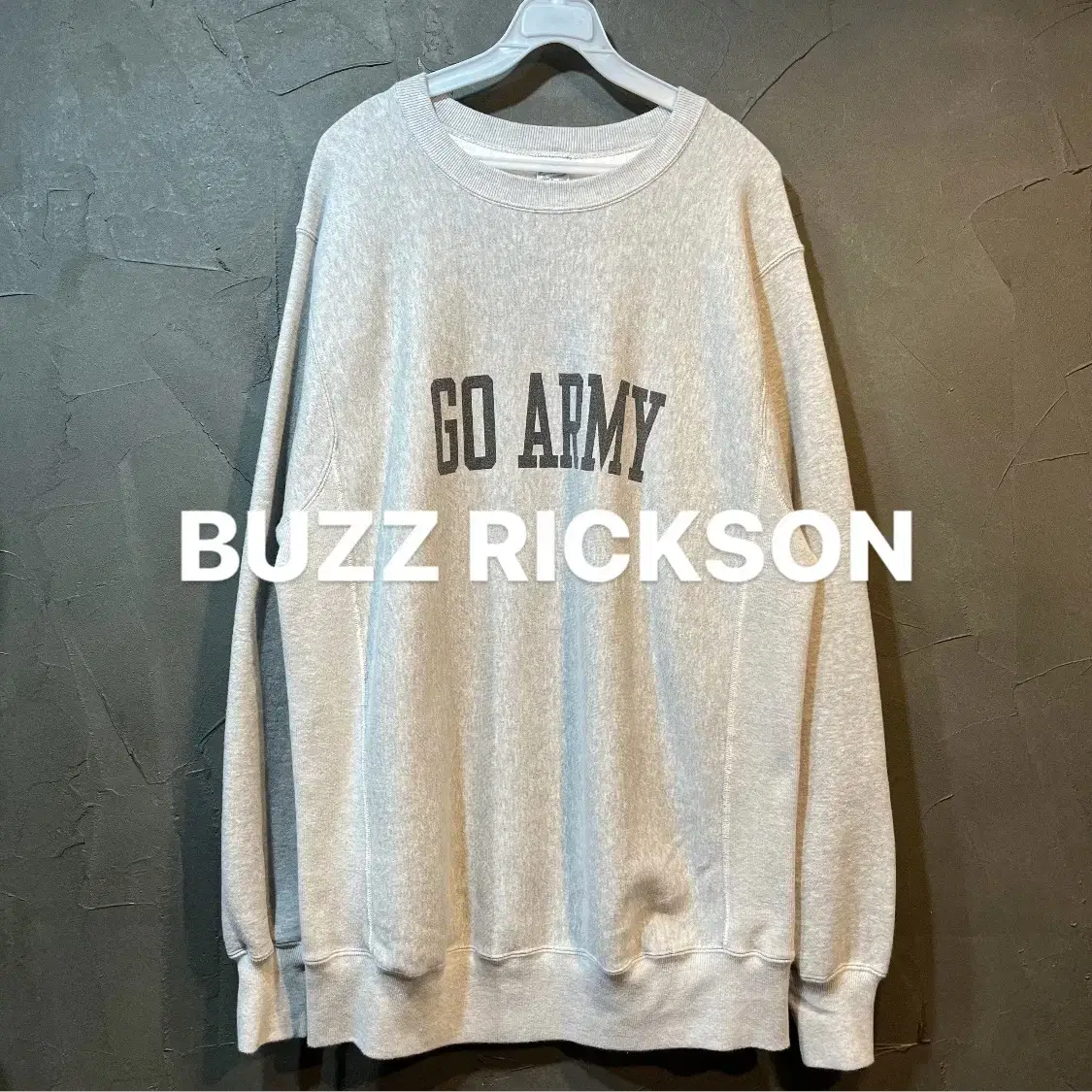 [XL] BUZZ RICKSON 버즈릭슨 ARMY 맨투맨