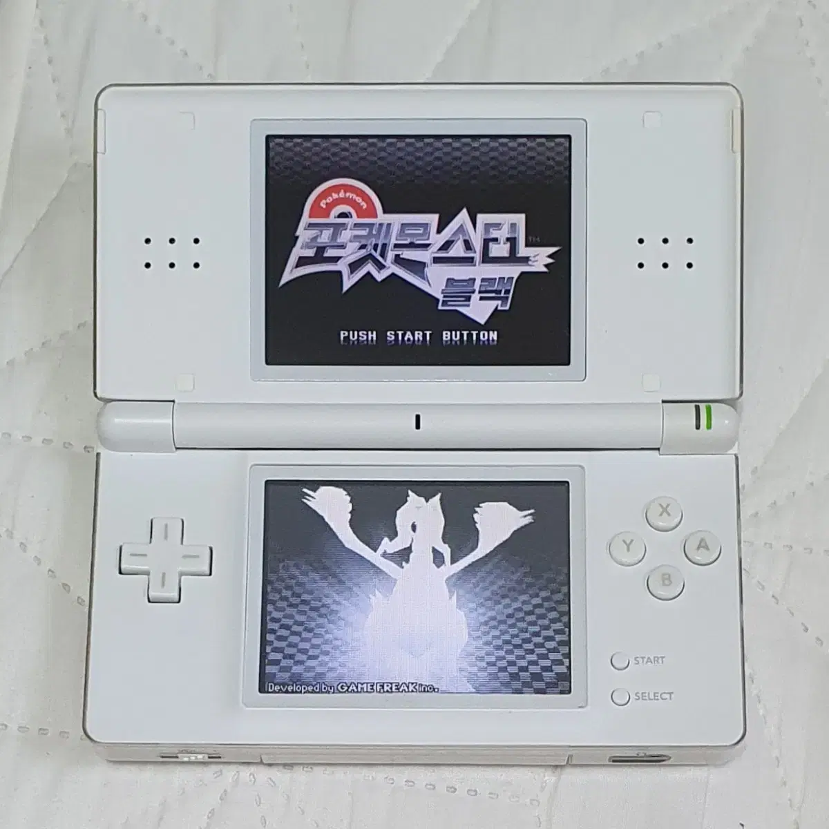 포켓몬 블랙 + ds lite 일판