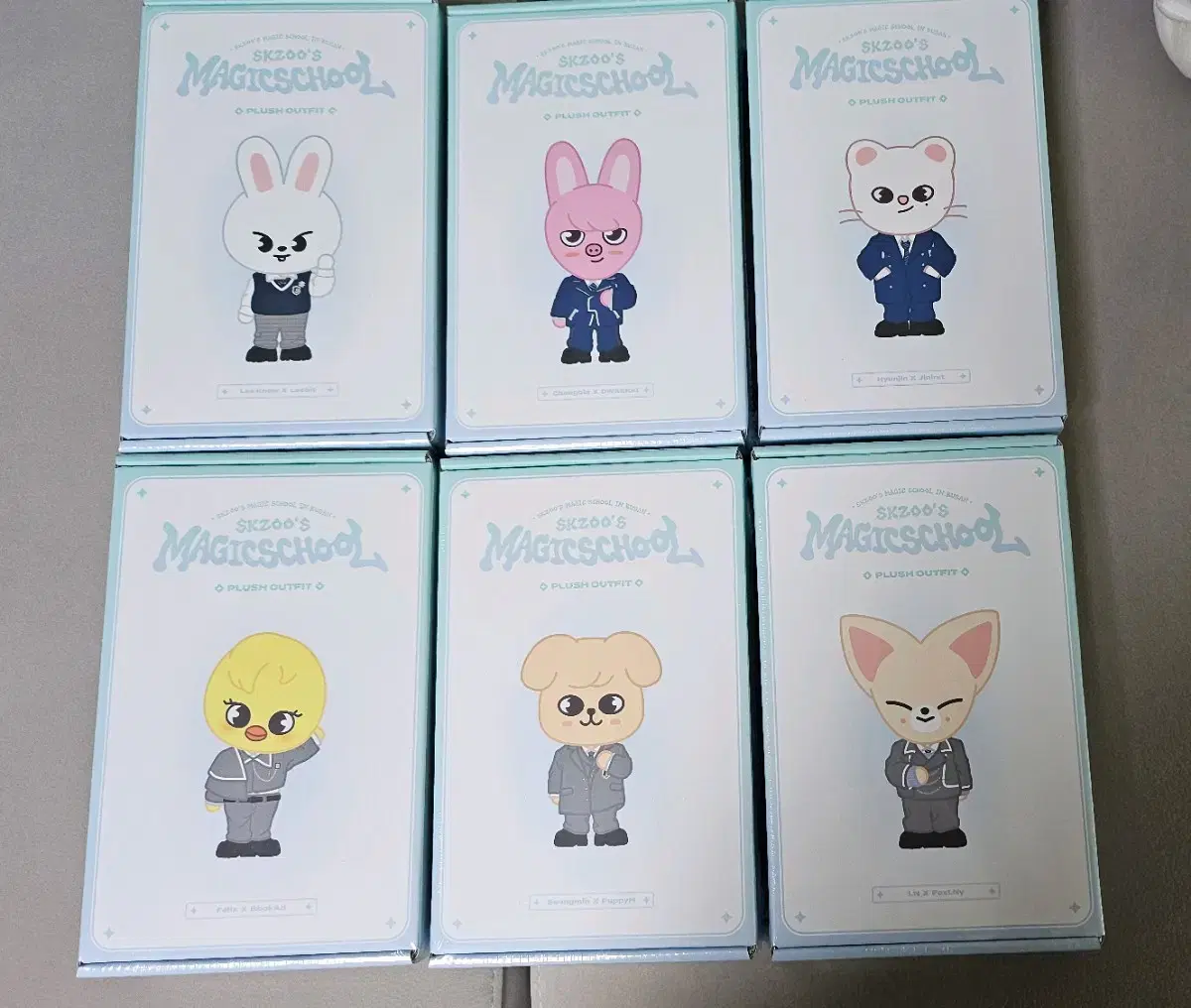 SKZ Skzoo (unsealed) Magic School Plush Outfit