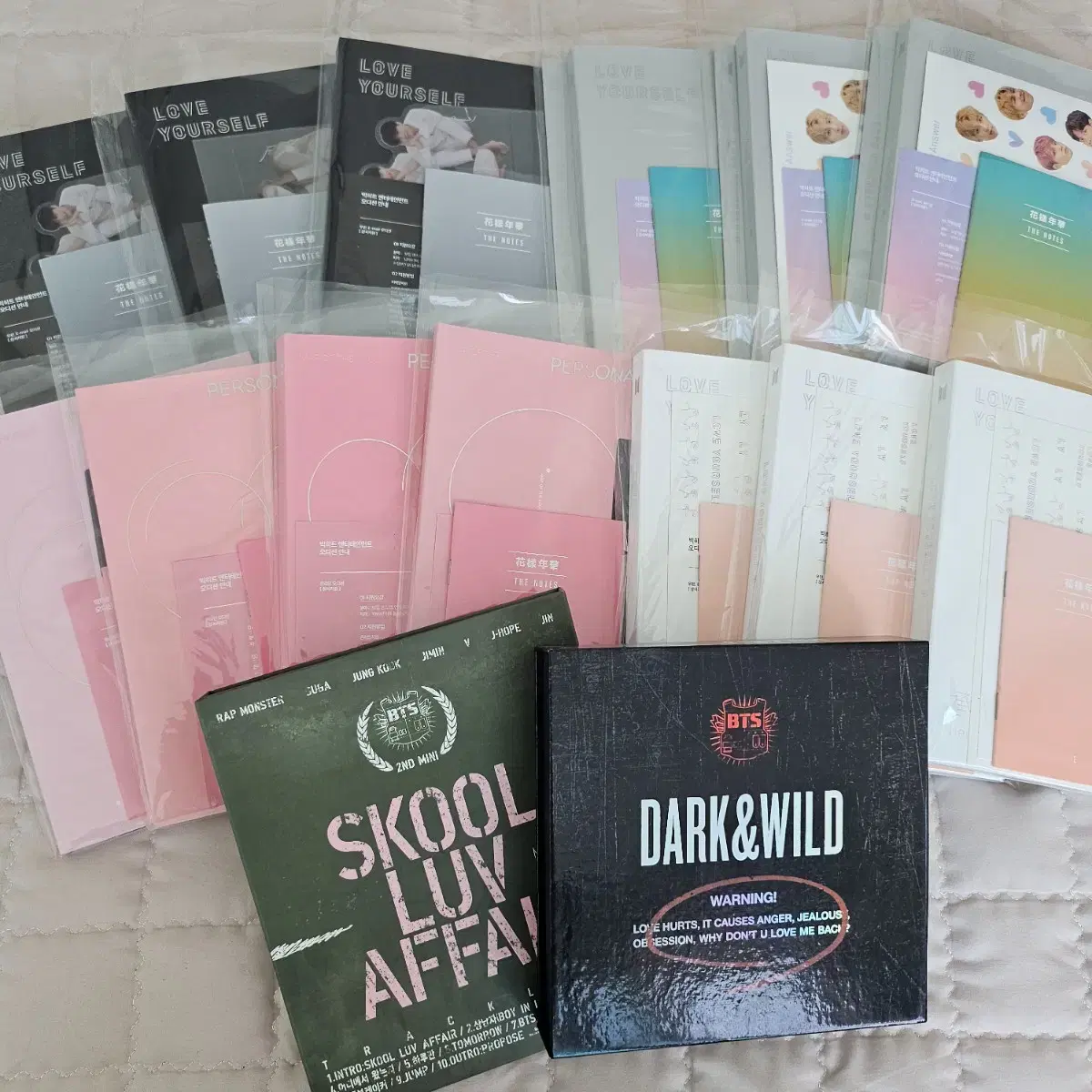 bangtan album russell mapsole persona darkandwild skool luv affair