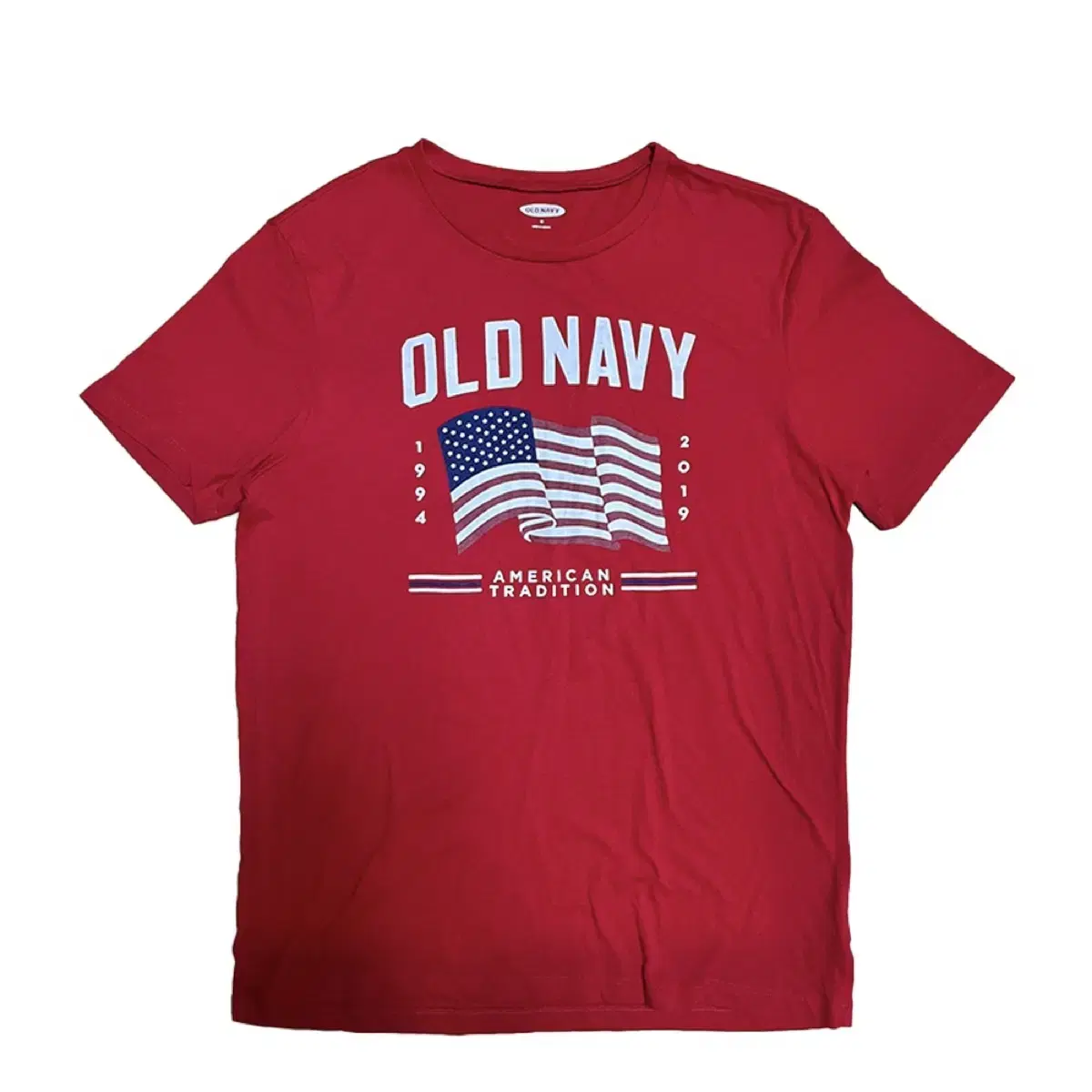 Old navy 성조기 레드 반팔티