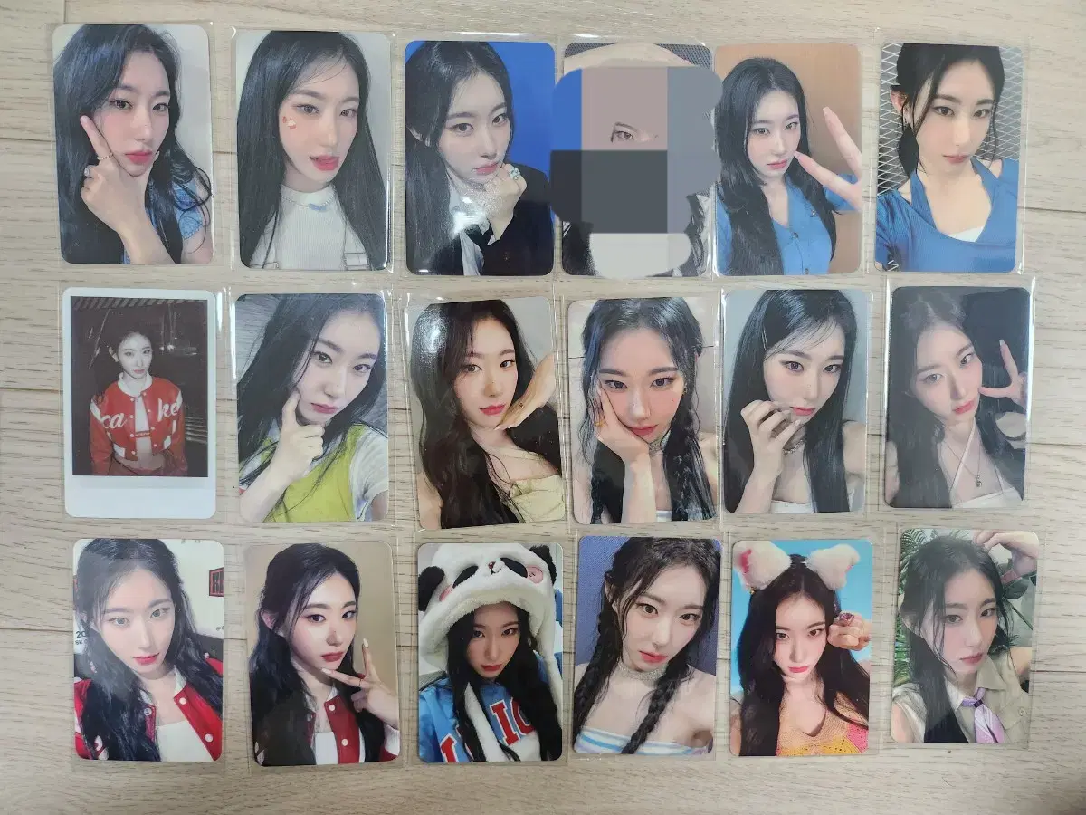 itzy chaeryeong cake unreleased photocard wts