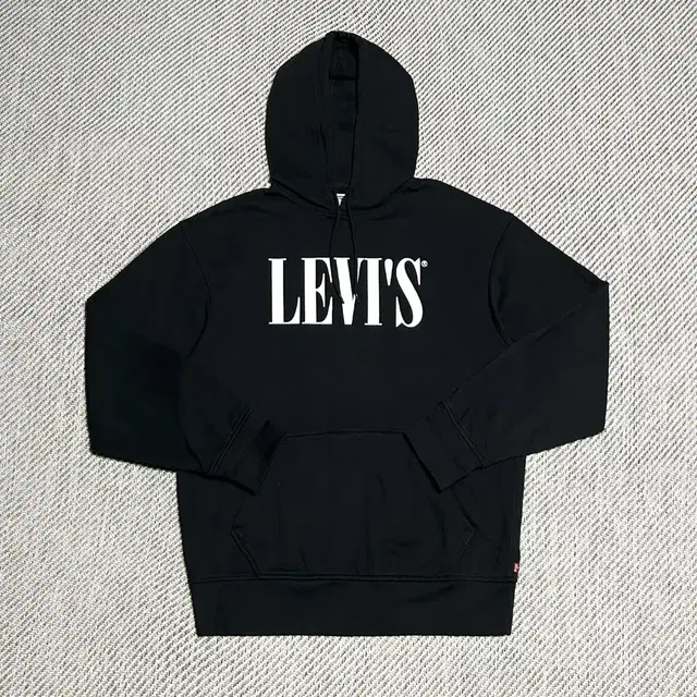 [ M ] Levis 리바이스 빅로고 블랙 후드티