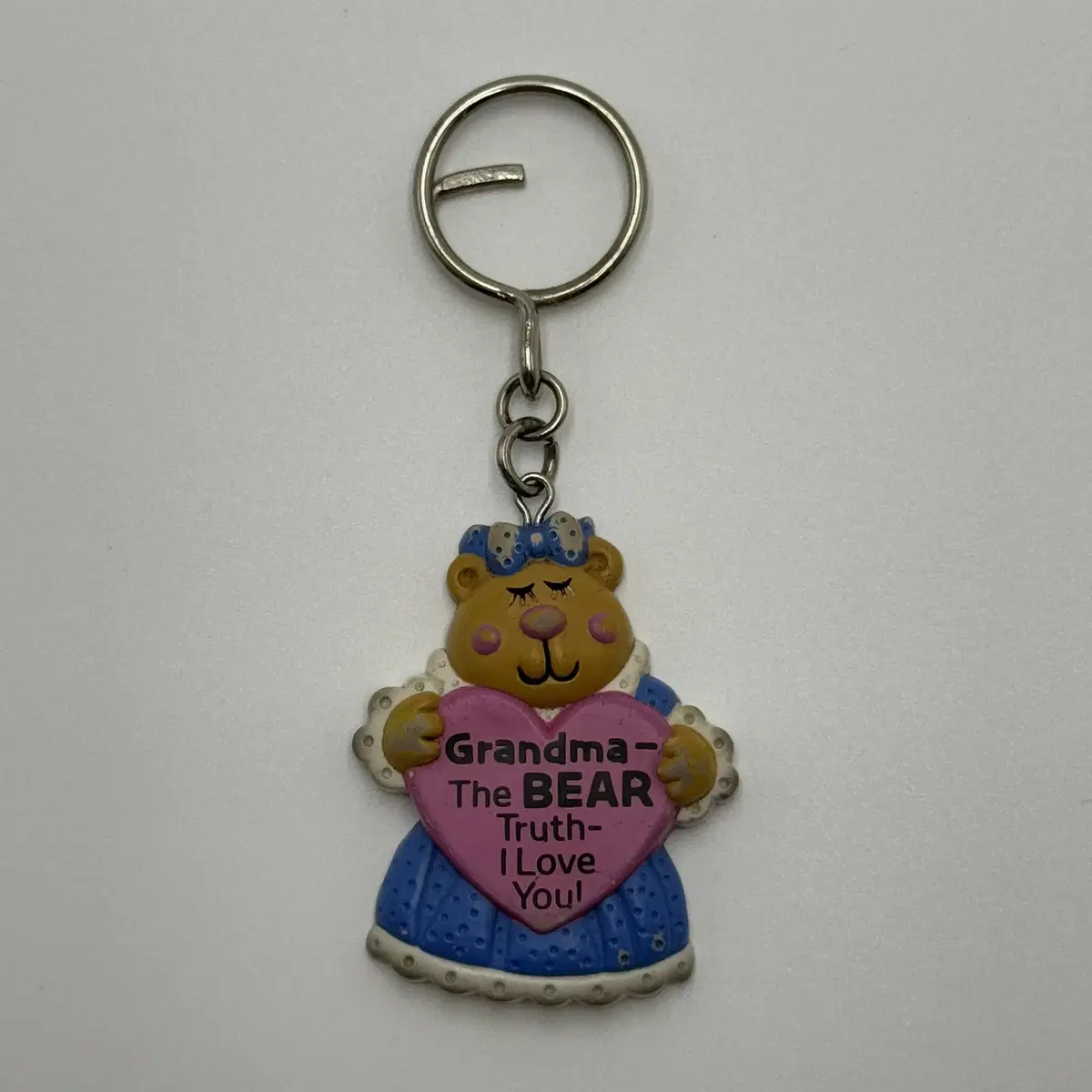 Vintage keychain Grandma bear 빈티지키링