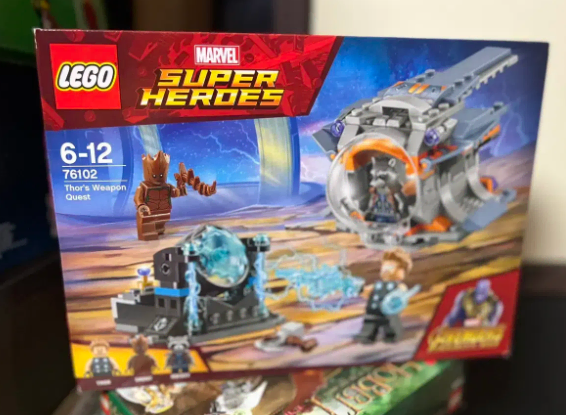 New) LEGO 76102 Marvel Avengers Thor's Weapon Quest