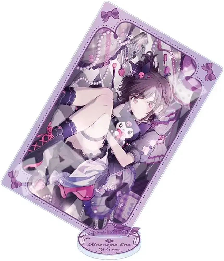 In-kind) Pseka Sinonome Enakuromi acrylic stand Aksta San Rio Collaboration