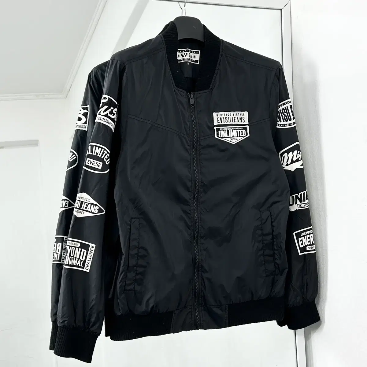 Ebisu Printed Polyshell Bomber Jacket