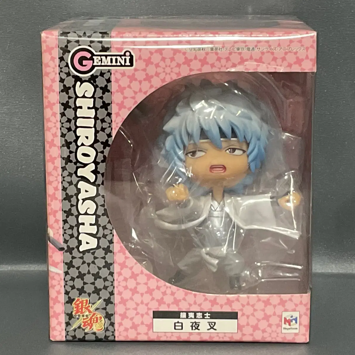 Unsealed Gintoki Gintoki White Night Tea GEMINI Figure Mega House