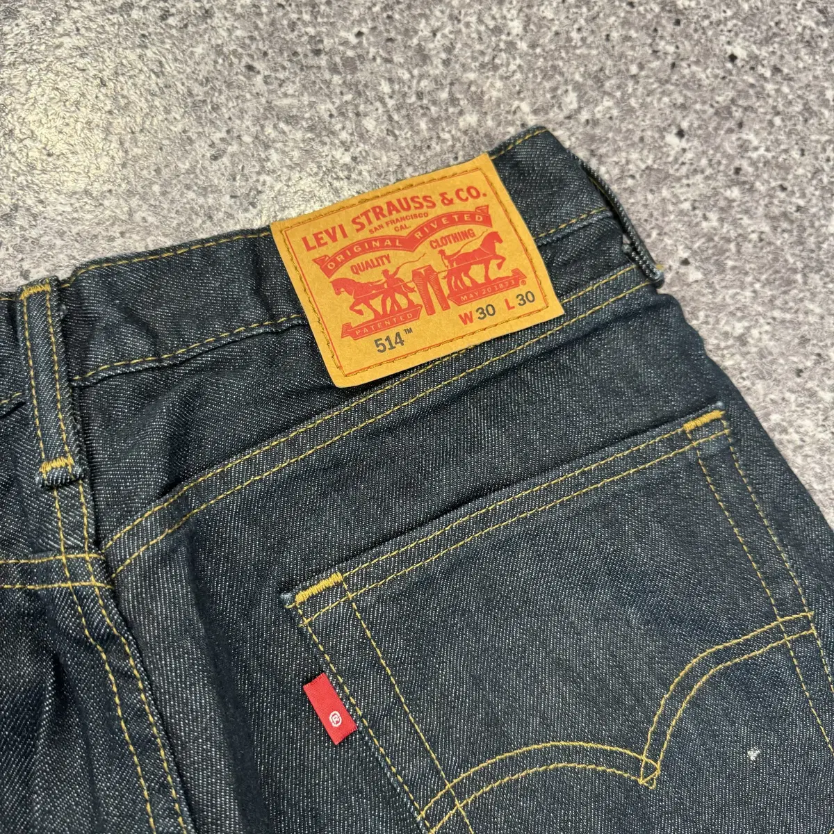 Levis 리바이스 514 생지 데님