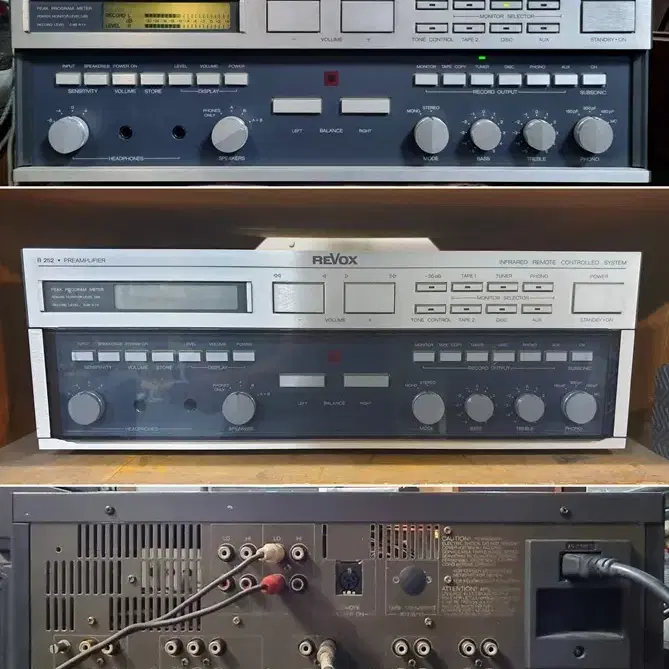 Revox(리복스) B252 Stereo 프리앰프