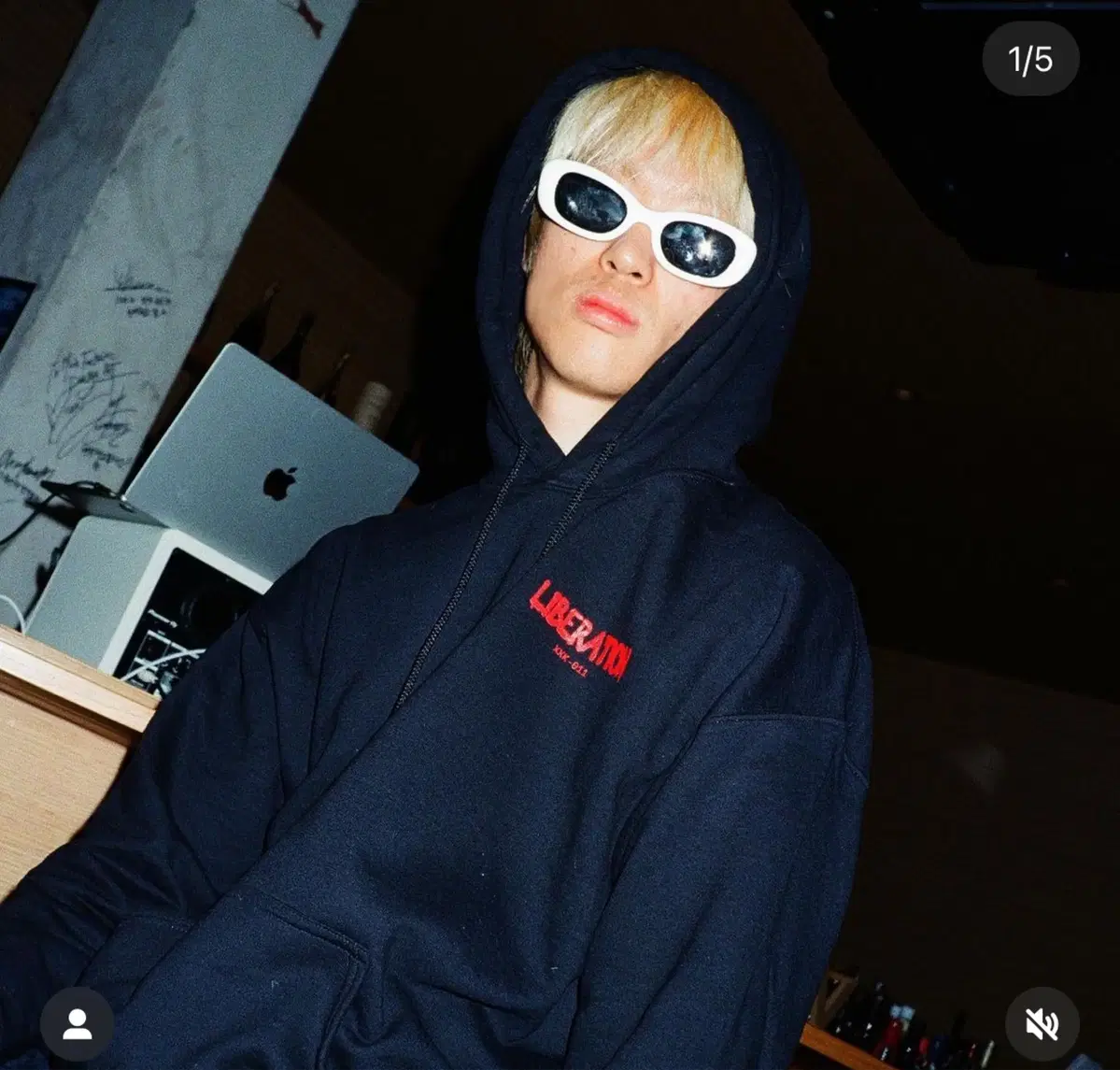 SkyLee Minhyuk Liberation Hoodie Goods Hip Hop