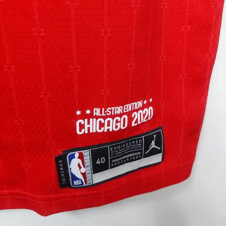 에어조던 2020 NBA 올스타 제임스 레드 민소매