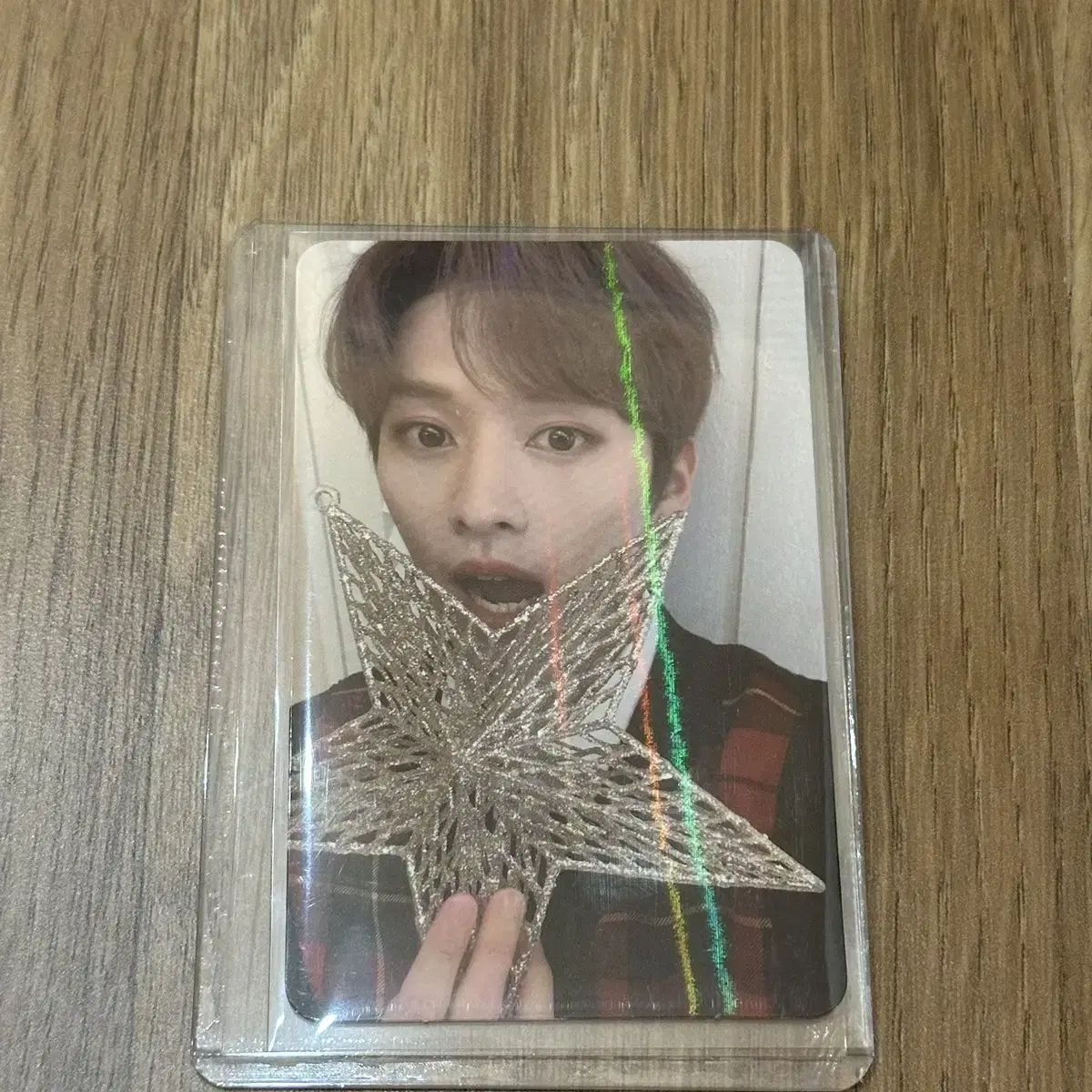 lee know christmas evel hottracks photocard