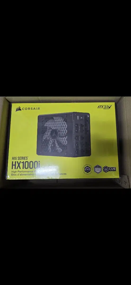 CORSAIR HX1000i 2022 80PLUS플래티넘 미개봉 팝니다.