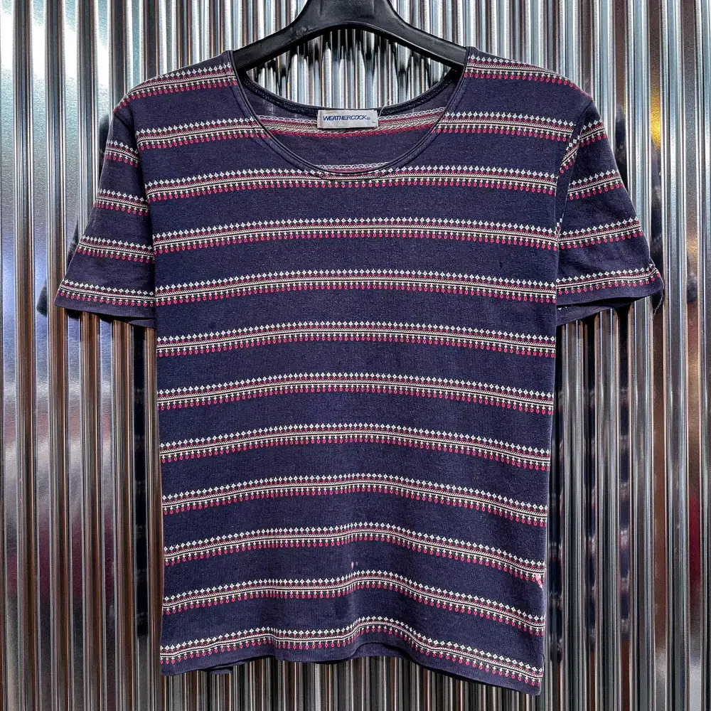 DRV Round Neck Striped Vahn Tee (Domestic S) M669