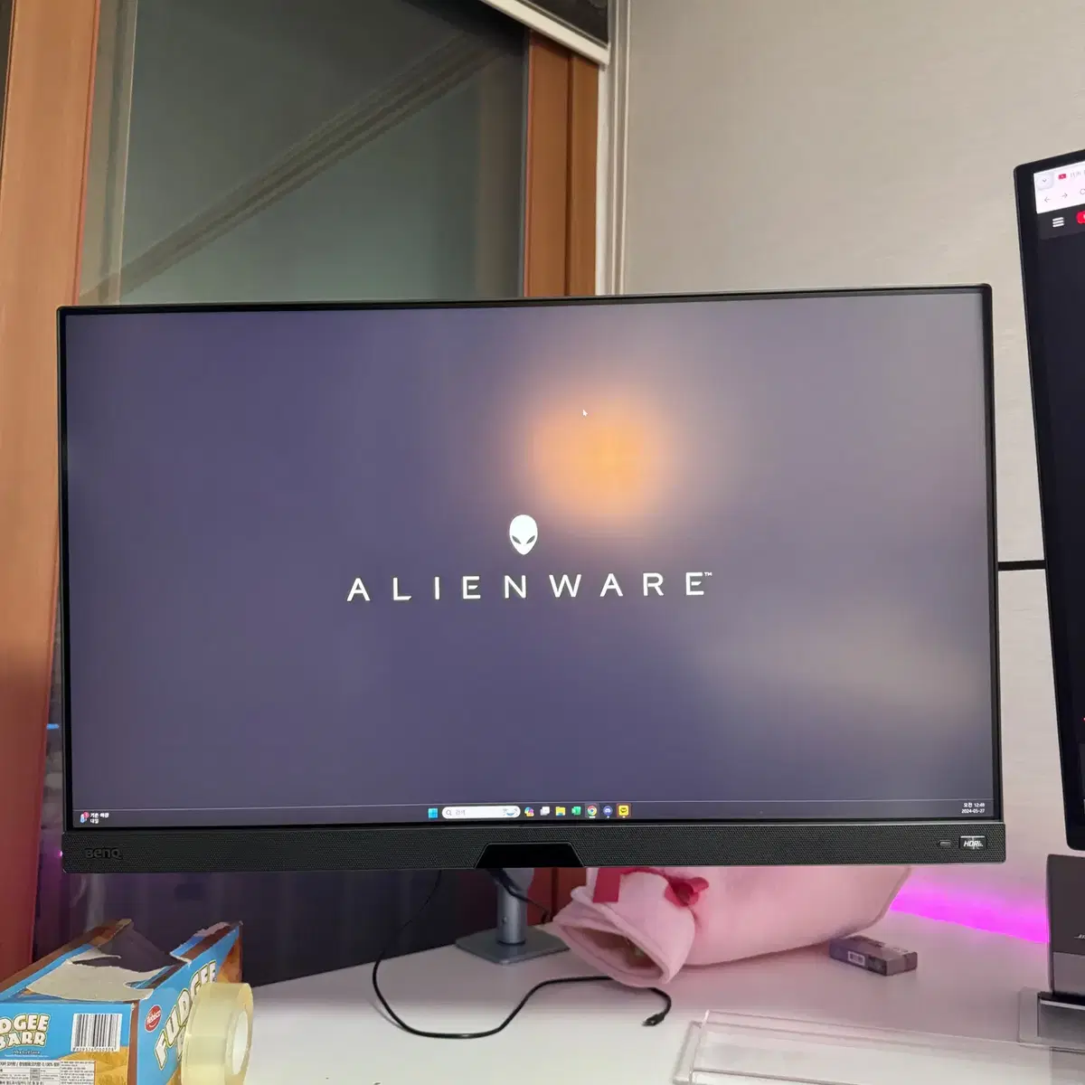 벤큐 ex2710u 4k 144hz 디아블로전용 모니터