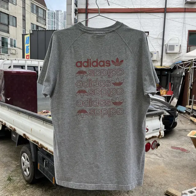 [2XL]아디다스 유광 파이어버드 반팔티셔츠  Adidas