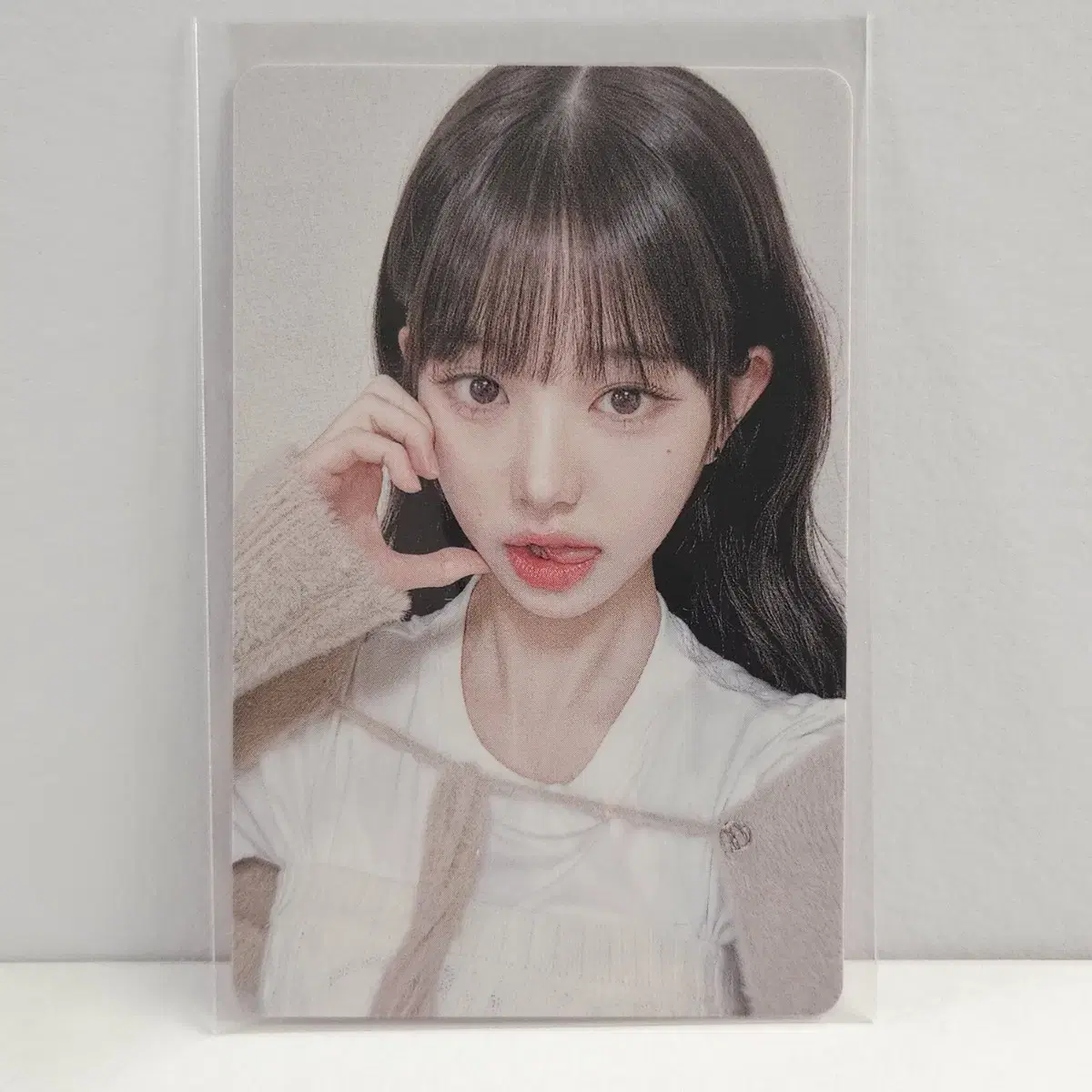 ive wonyoung Japan Chairman's Pre-order Benefit photocard unreleased photocard