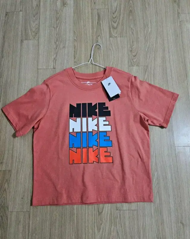 NIKE 나이키 여성 더블빅로고 반팔 정품 사이즈M