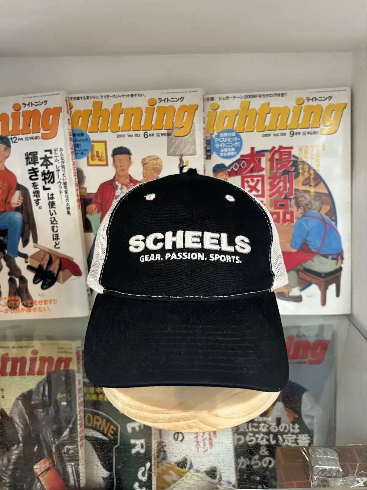 Scheels(쉴즈) 빈티지 메쉬 캡