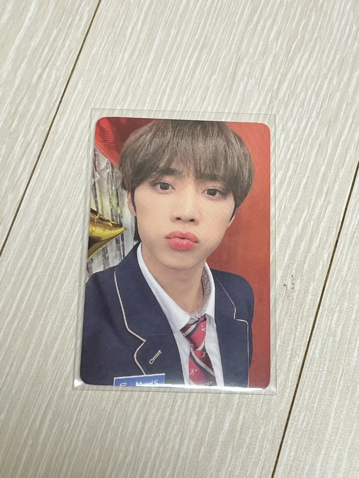 The Boyz sunwoo kim sunwoo Han Lim Sunwoo School Uniform Sunwoo unreleased photocard Halloween photocard Photo Card