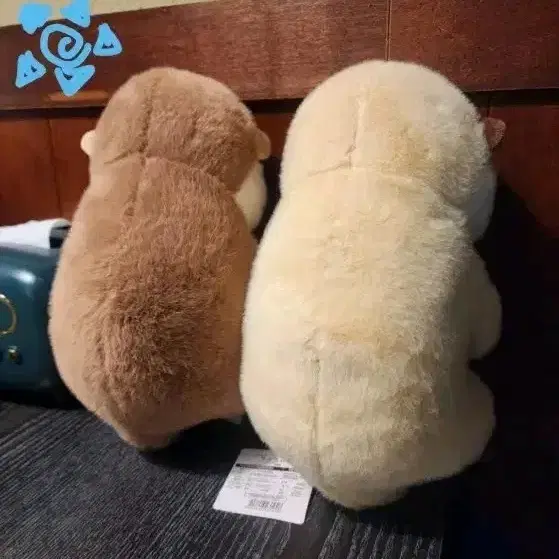 +새상품. 세트+ (해달)붕어빵,아이스크림이 좋아 랏코상 25cm