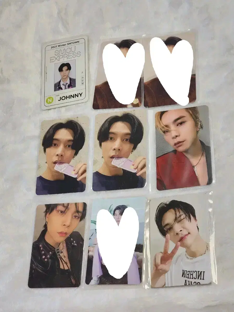 nct127 johnny san rio smtown photocard