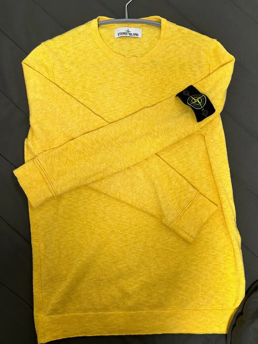 Stone Island yellow knit (worn by Guardiola)