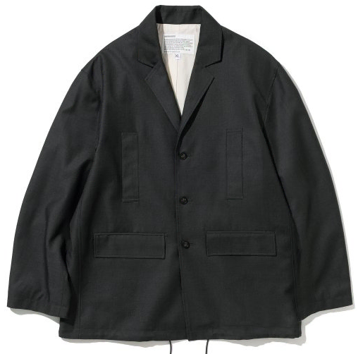 유니폼브릿지22ss casual blazer jacket charcoal