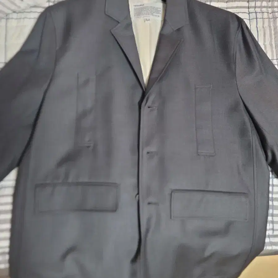 유니폼브릿지22ss casual blazer jacket charcoal