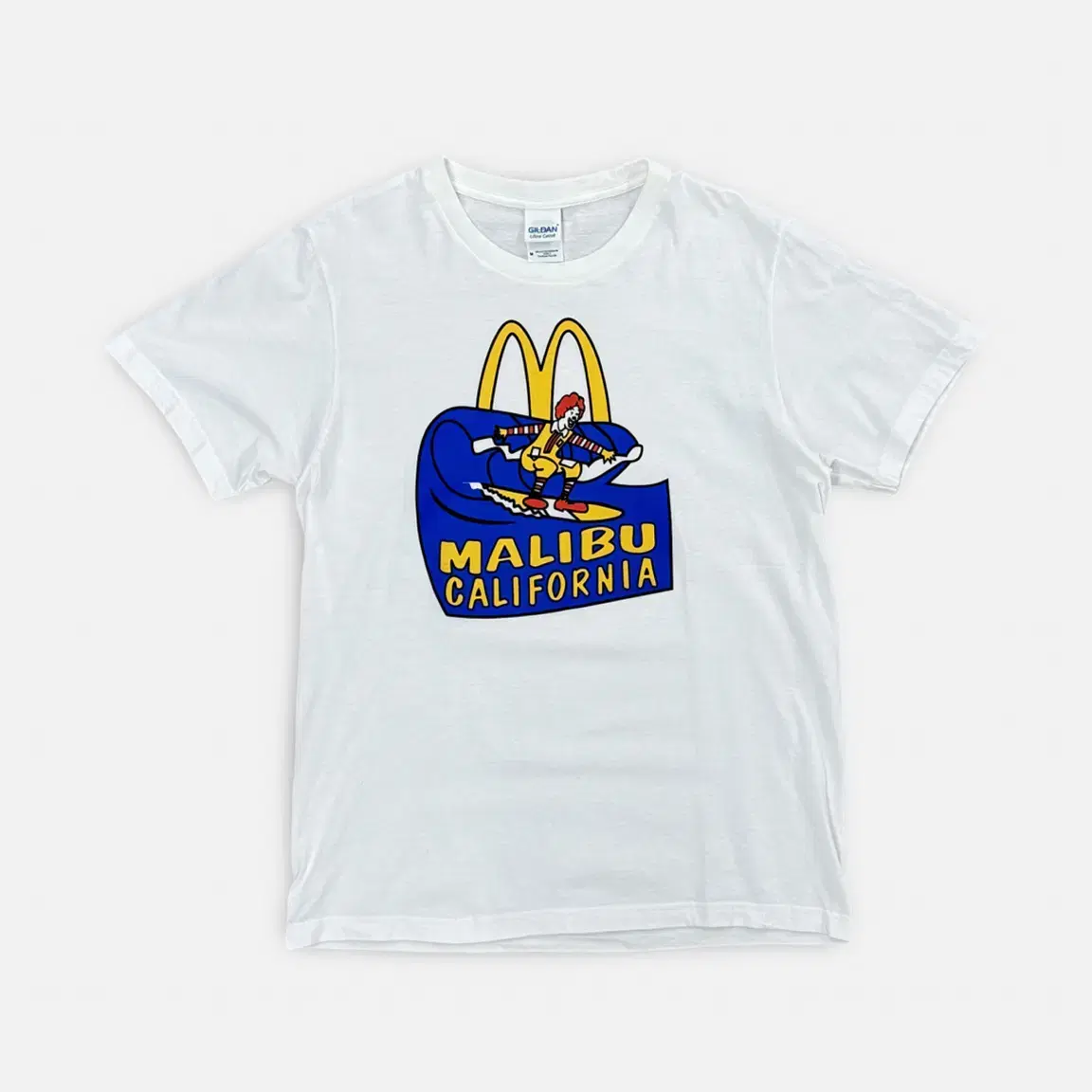 (M) 빈티지 MALIBU CALIFORNIA MCDONALDS 반팔티