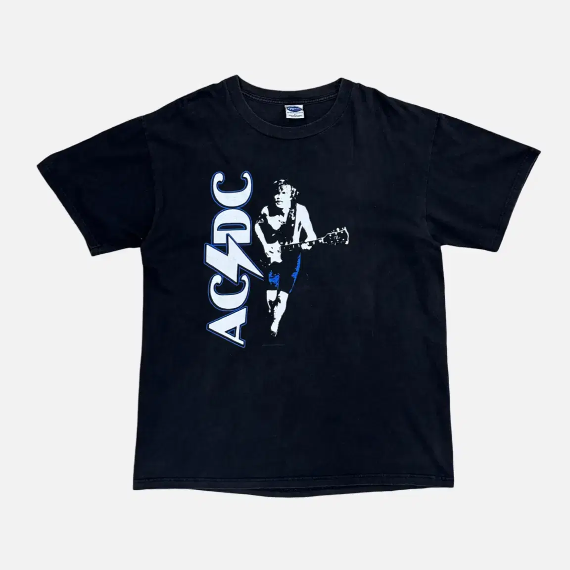 (L) 2001 ACDC PRINT 반팔티