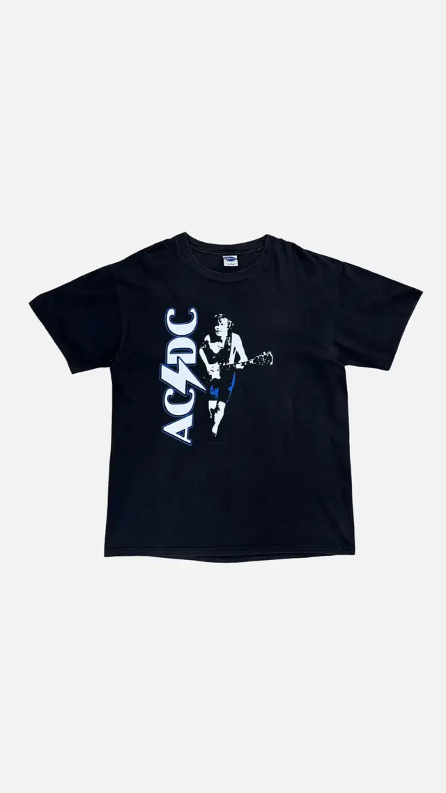 (L) 2001 ACDC PRINT 반팔티