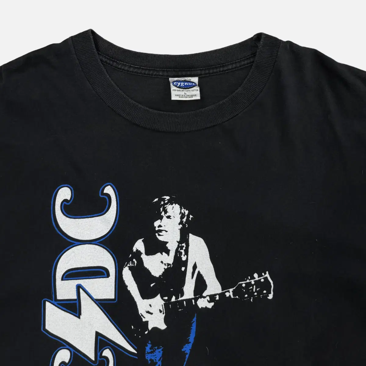 (L) 2001 ACDC PRINT 반팔티