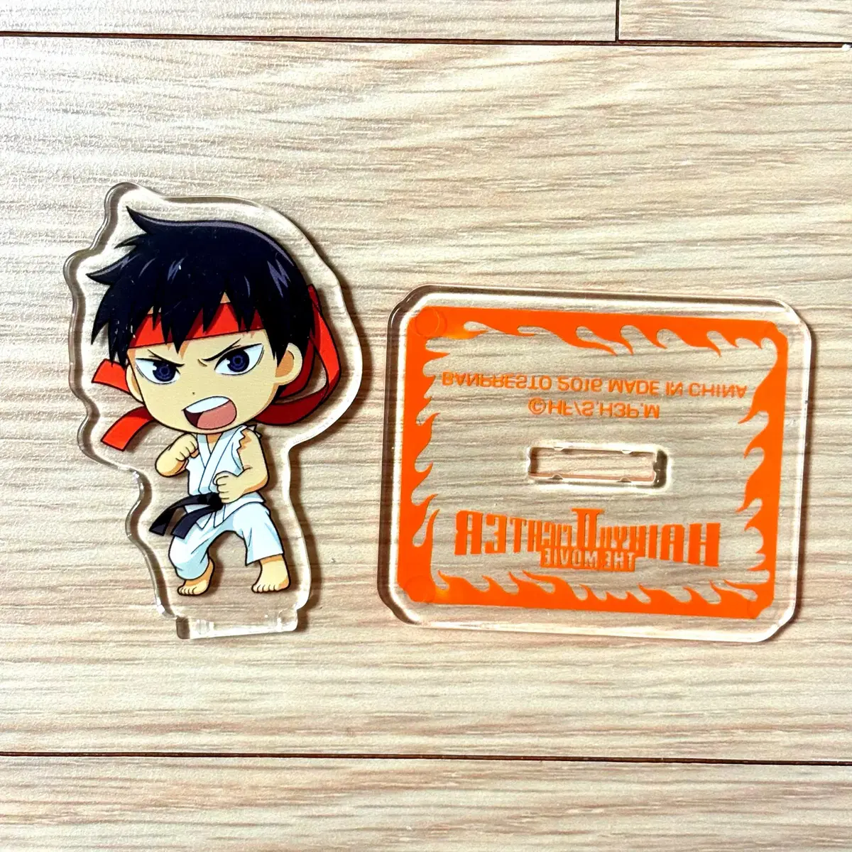 Haikyuu First Lottery 2nd Prize Minia Acrylic Stand Kageyama SD Fighter Acrylic