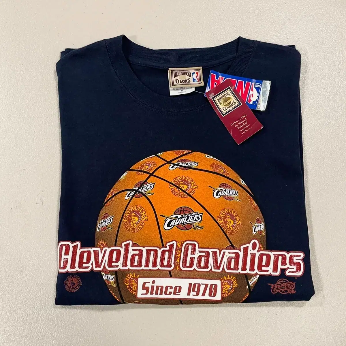 L) *새상품/ Cleveland Cavaliers NBA 코튼 티셔츠