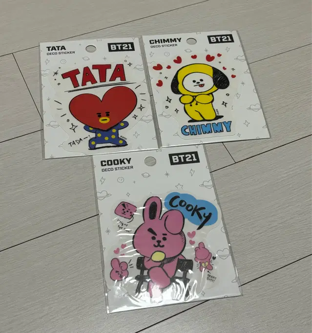 bt21 치미 타타 쿠키 데코스티커